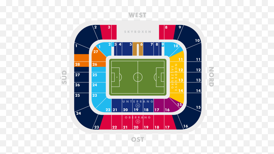 Red Bull Arena Seating Chart - Yatanvtngcforg Fc Red Bull Salzburg Stadion Png,Redbull Png