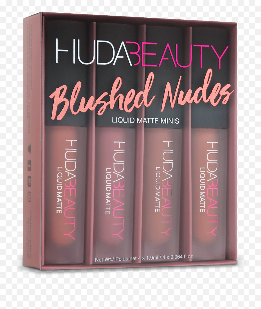 Liquid Matte Minis - Huda Beauty Mini Set Blushes Nudes Png,Huda Beauty Icon