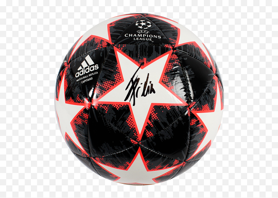 Joao Felix Signed Adidas Uefa Champions League Football - For Soccer Png,Smile Messi Icon Circle