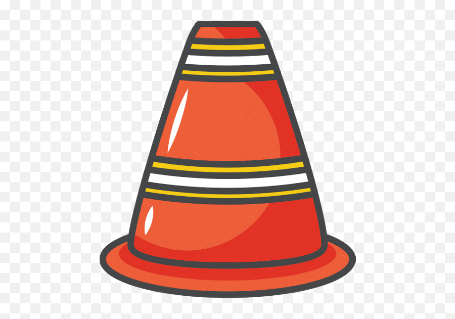 Traffic Cone Safety Fill Icon - Canva Cone Png,Traffic Cone Icon