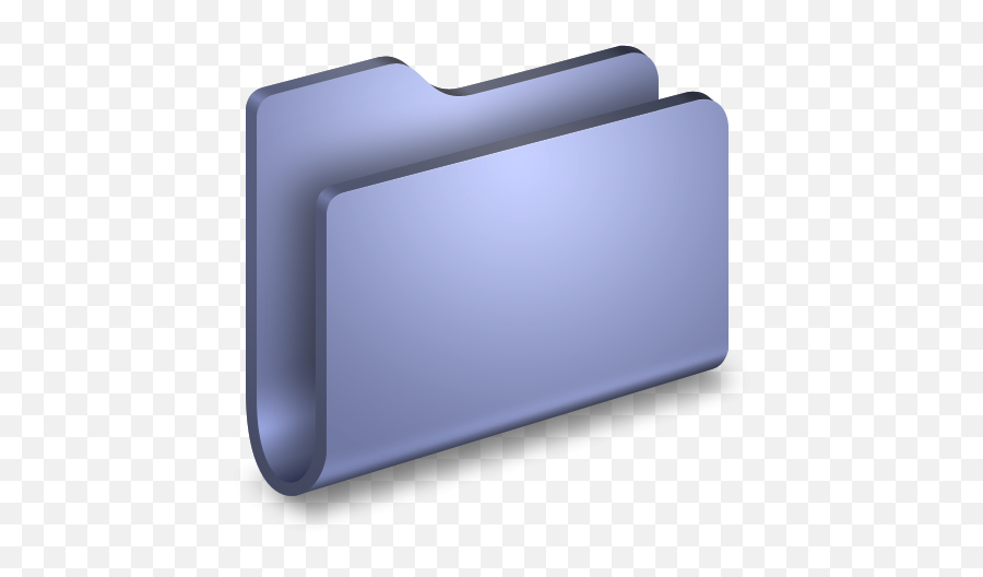 3d Folder Violet Icon Png Clipart - 3d Folder Png Icon,3d Folder Icon