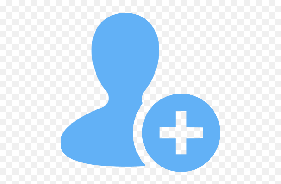 Tropical Blue Add User 2 Icon - Free Tropical Blue User Icons Blue Add User Icon Png,Add Image Icon