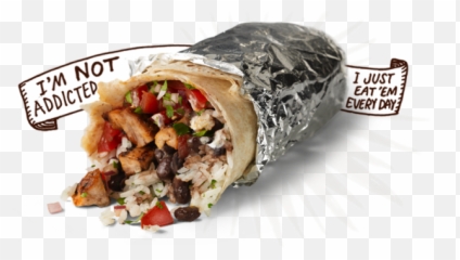 Bates Creative - Chipotle Chicken Burrito png
