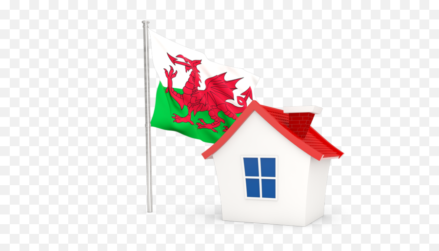 House With Flag - Arabica Qurum Png,Icon North Wales