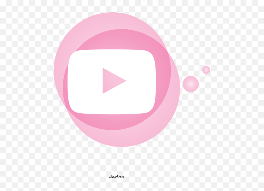Icons Logo Font Pink M For Youtube Icon - Youtube Icon Dot Png,Youtube Icon Picture