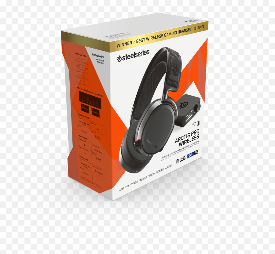 Arctis Pro Wireless Gaming Headset Hi - Fi Audio Steelseries Png,Connect Jawbone Icon To Ps4