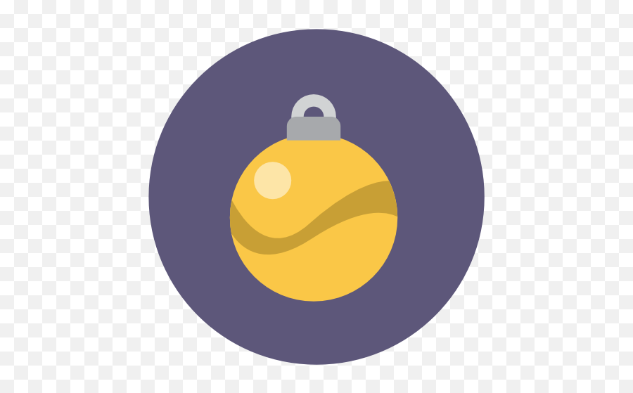 Christmas Ball Icon Flat Circle Iconset Fps - Dot Png,Balls Icon