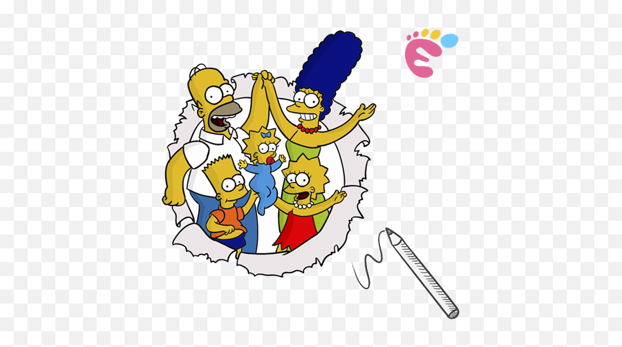 Cartoon - Easy To Do Everything Simpsons Transparent Png,Google Drawings Icon