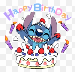 Download Free Stitch Area Birthday Jumba Line Jookiba Icon - Png