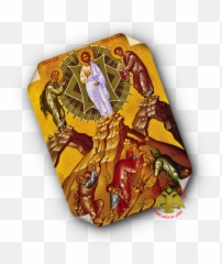 Laminated Orthodox Icons The Transfiguration Set Of 10 - Fictional Character png
