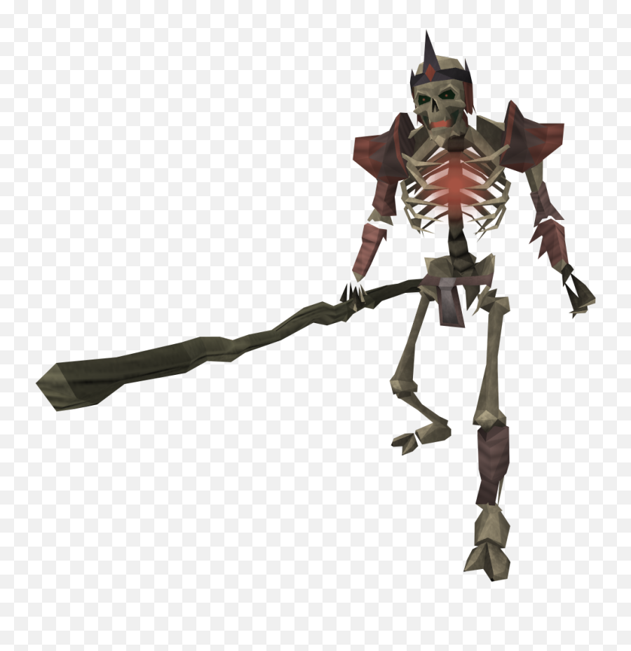 Skeleton Mage - The Runescape Wiki Video Game Skeleton Png,Sorcerer Png