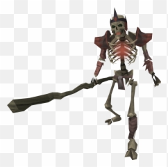Skeleton Mage - The Runescape Wiki Video Game Skeleton Png,Sorcerer Png