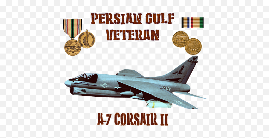 Gulf War Veteran A - 7 Corsair Ii Onesie For Sale By Mil Merchant General Dynamics Aardvark Png,Deviant Art Icon Size