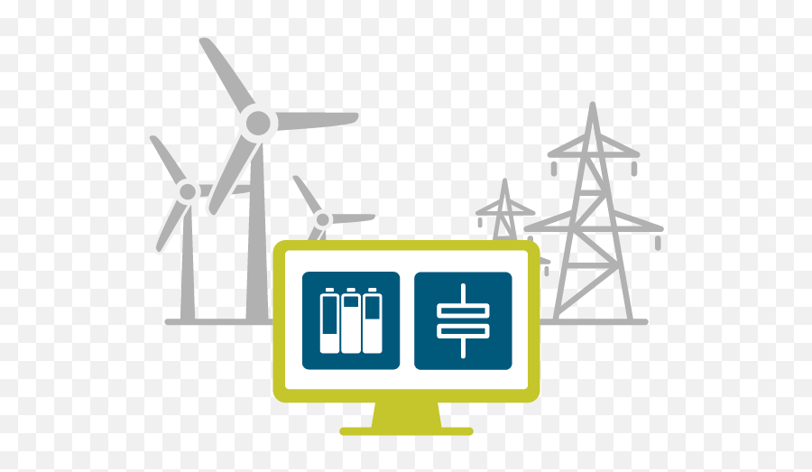 Synthetic Inertia - Freqcon Gmbh Output Device Png,Wind Farm Icon