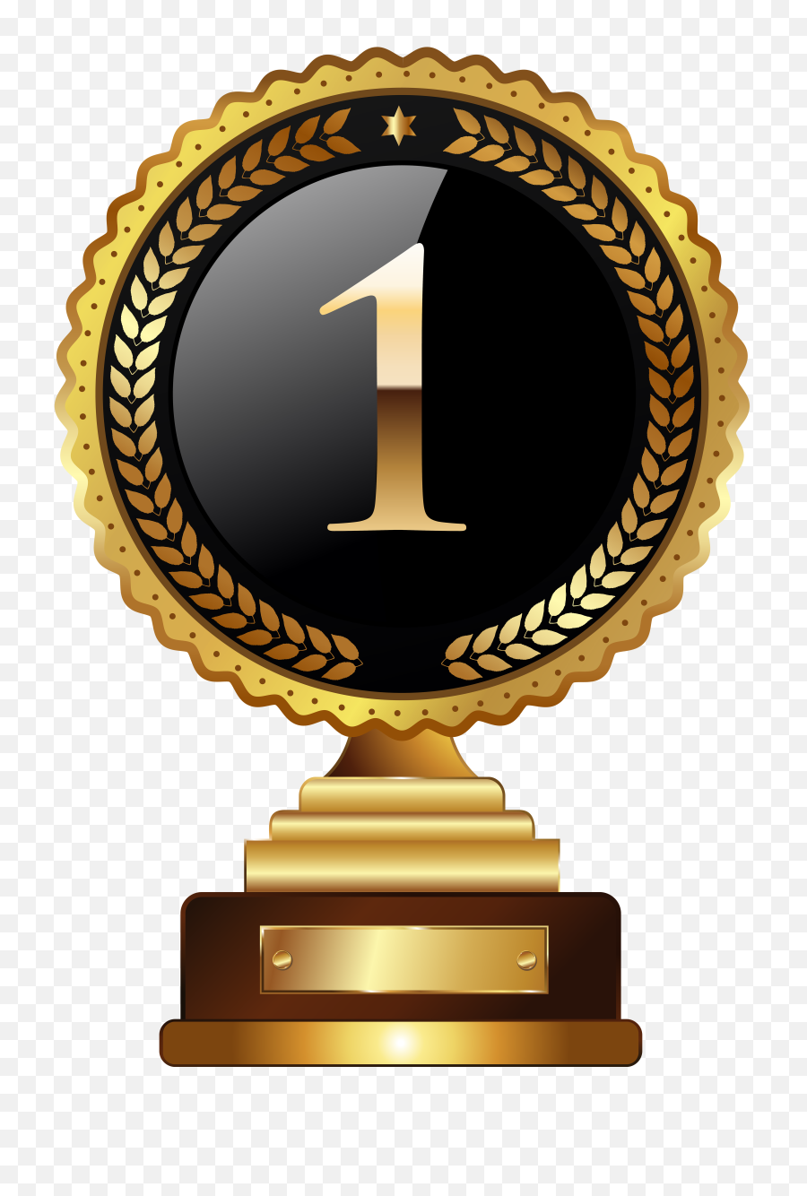 1st Place Trophy Transparent Png Clip - 1st Place Trophy Transparent,Trophy Clipart Png