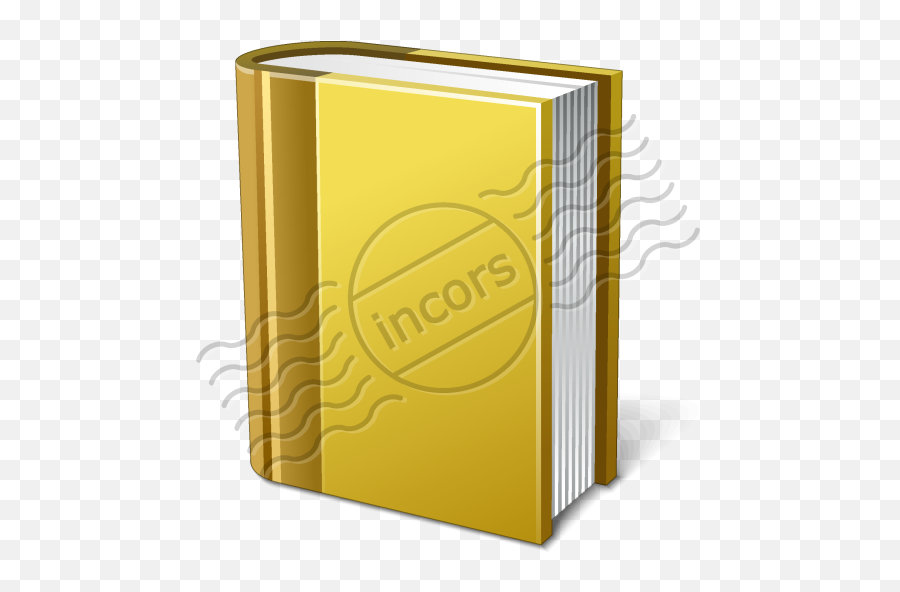 Book Yellow Free Images - Vector Clip Art Gold Book Icon Png,Windows Book Icon