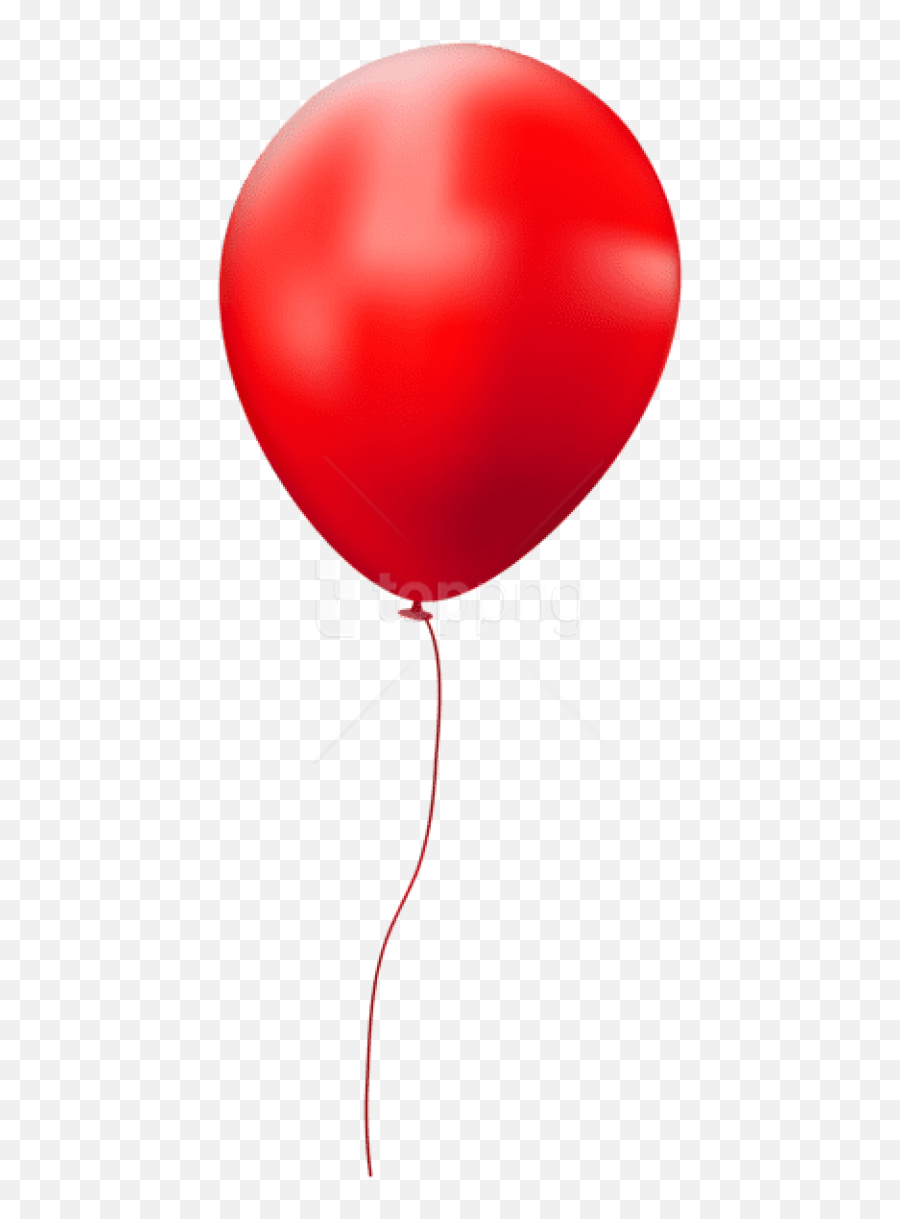 Download Free Png Red Single Balloon Images - Red Balloon Pdf,Balloons Png Transparent Background