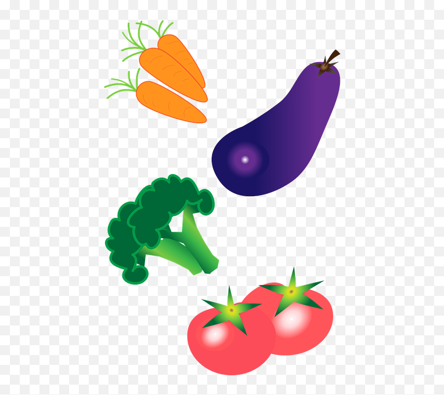 Vegetables Eggplant Carrot - Free Vector Graphic On Pixabay Animasi Buah Dan Sayur Png,Eggplant Png
