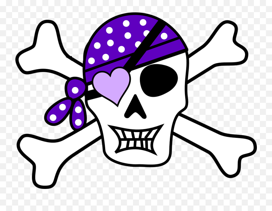 Pirate Png Images 3 Image - Easy Pirate Skull Drawing,Pirate Flag Png