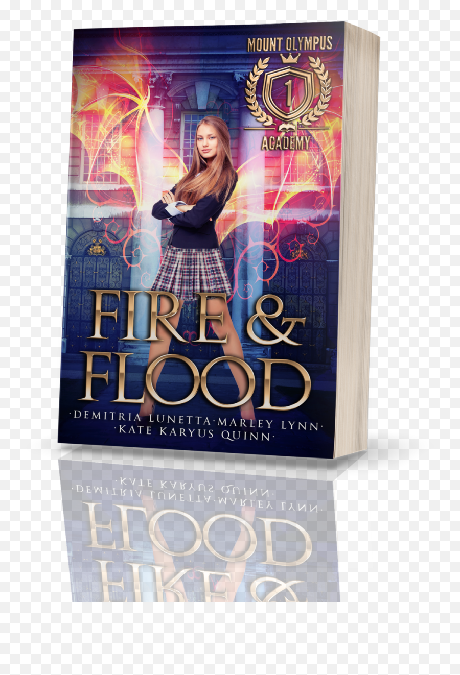 Read The First Six Chapters Of Fire U0026 Flood For Free - Olympus Academy Book Png,Flood Png