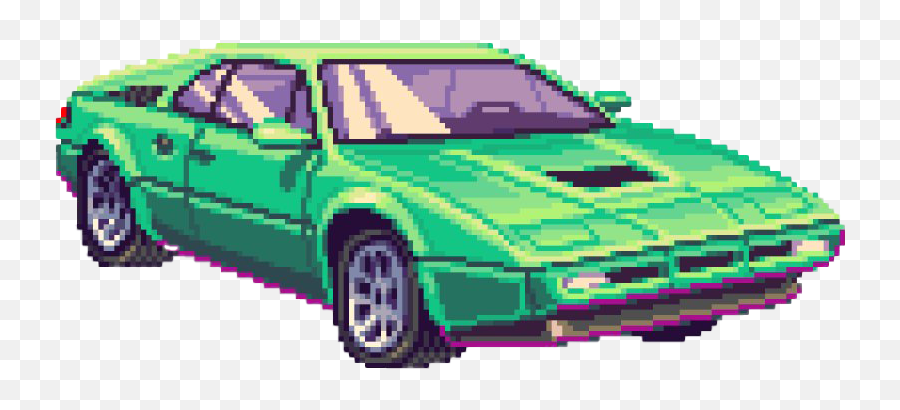Pixel Retro Car Png All - Retro Car Png,Pixel Png
