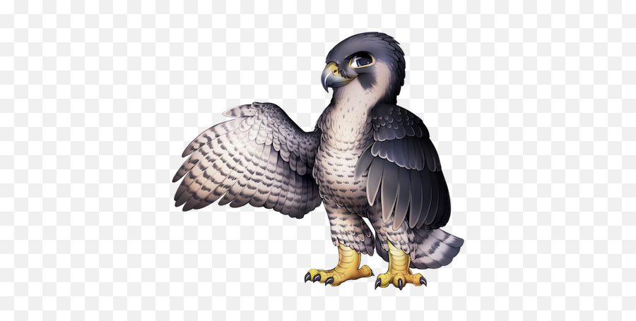 Peregrine Falcon Png 1 Image - Furry Eagle,Falcon Png