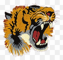 Download Hd Gucci Tiger Tigre Luisvuitton Transparent - Gucci Tiger Png,Tigre Png