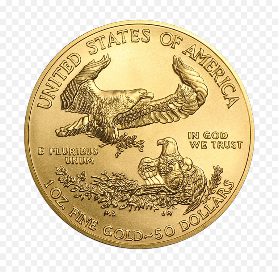 1 Unze Gold American Eagle 2020 Png Golden