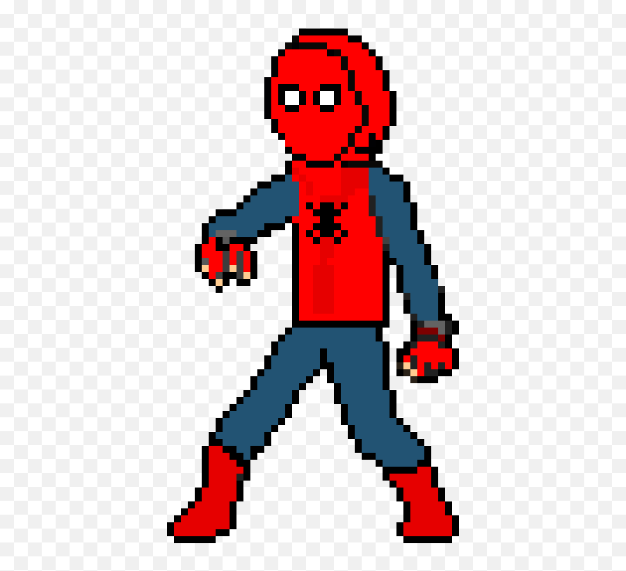 Spiderman Homecoming Homemade Suit By Coolphantomlink - Spiderman Homecoming Pixel Art Png,Spider Man Homecoming Png
