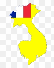 Fileflag Map Of French Indochina 1887 - 1954png Thailand Map Png,French Flag Transparent
