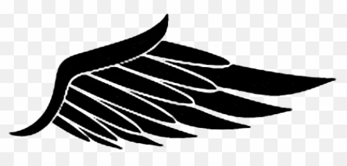 Half Wing Png Transparent Image - Illustration,Wing Png