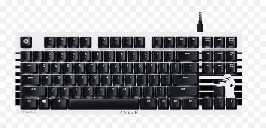 Razer Announces Star Wars Themed Gaming Gear - Ign Razer Blackwidow Lite Stormtrooper Edition Png,Razer Keyboard Png