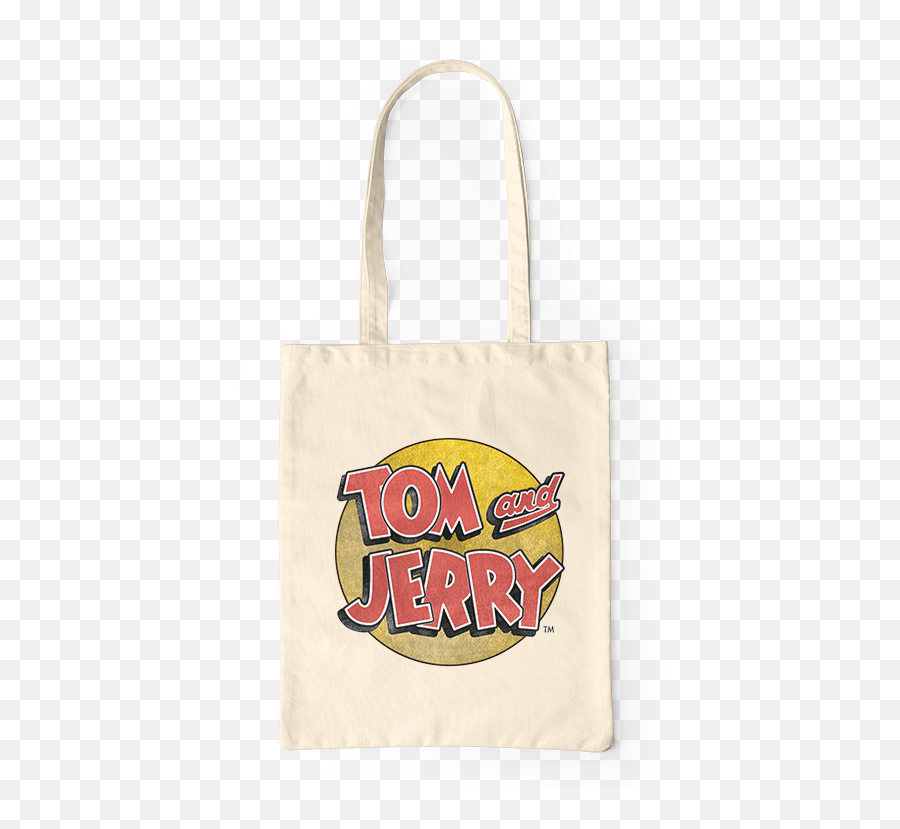 Canvas Bag Tom U0026 Jerry Logo - Tote Bag Png,Tom And Jerry Transparent