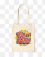 Canvas Bag Tom U0026 Jerry Logo - Tote png