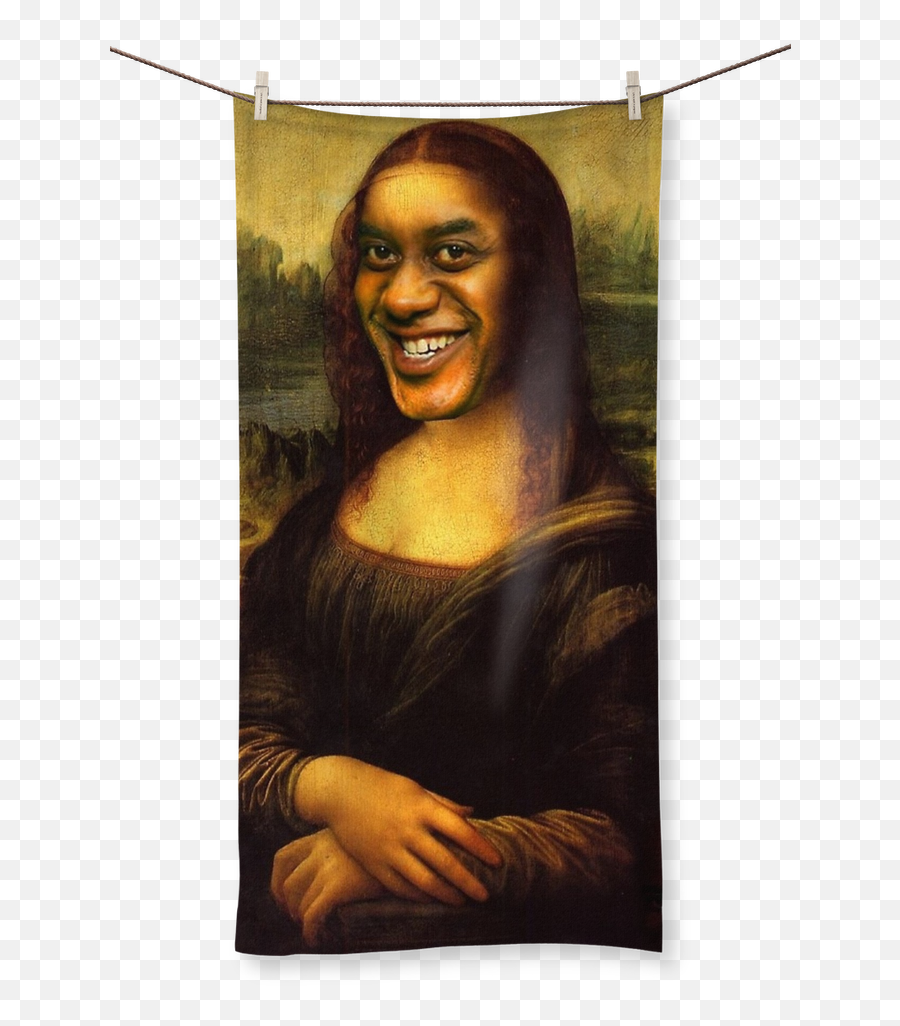 Ainsley Harriott As The Mona Lisa - Leonardo Da Vinci Mona Lisa Png,Ainsley Harriott Png