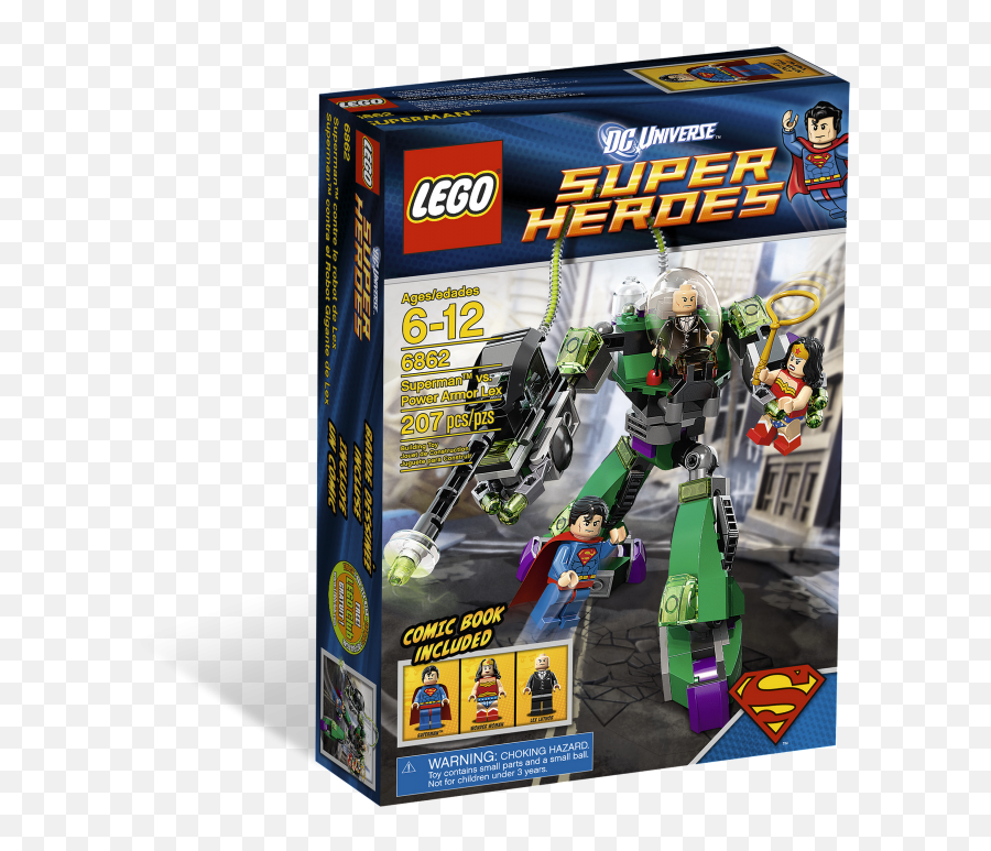 Lex - Lego Lex Luthor Mech Superman Png,Lex Luthor Png