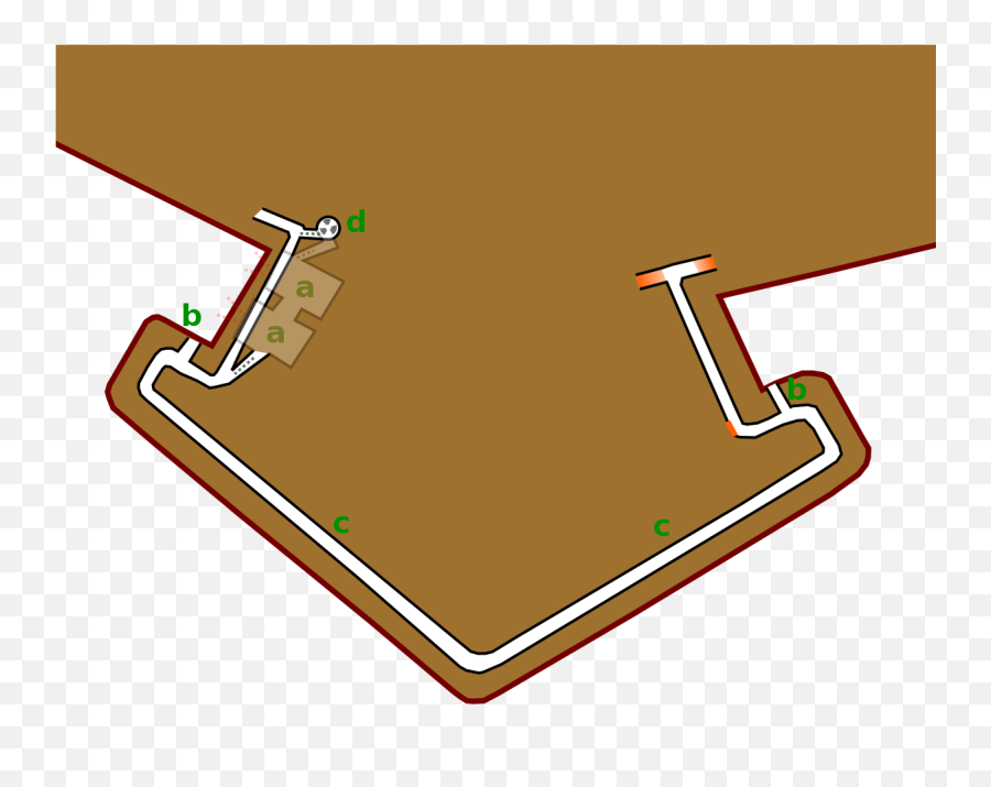 Plan Du Bastion De Mons En 1827 - Clip Art Png,Bastion Png