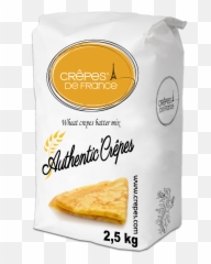 Authentic Wheat Crepes Batter Mix Crêpes De France - Crêpe Png,Crepes Png