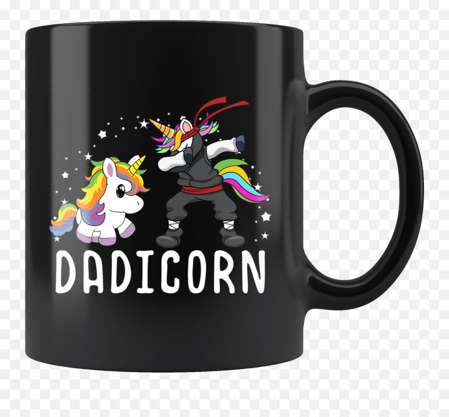 Kawaii Unicorn Png - Robustcreativedadicorn Unicorn Dad Mug,Treyarch Logo Png