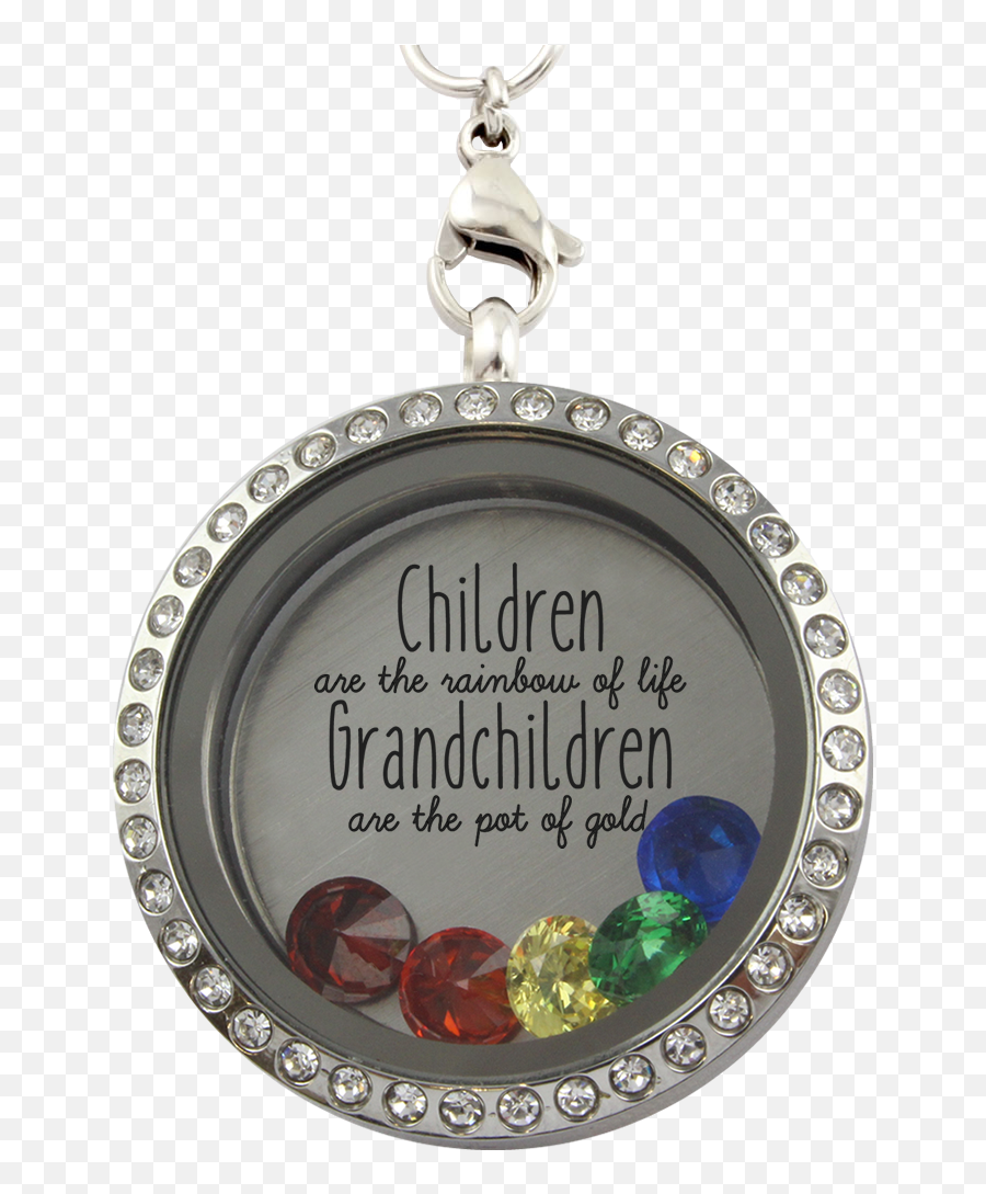 Grandchildren Are The Pot Of Gold Locket - Locket Png,Pot Of Gold Png