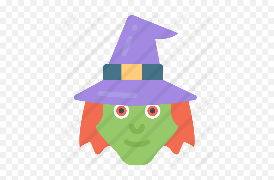 Witch - Free Halloween Icons Cartoon Png,Witches Hat Png