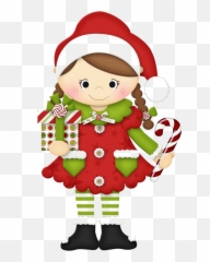Download Hd Transparent Christmas Presents Png Clipart - Mamae Noel Desenho