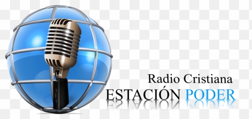 Radio Cristiana Estacion Poder - Microphone png