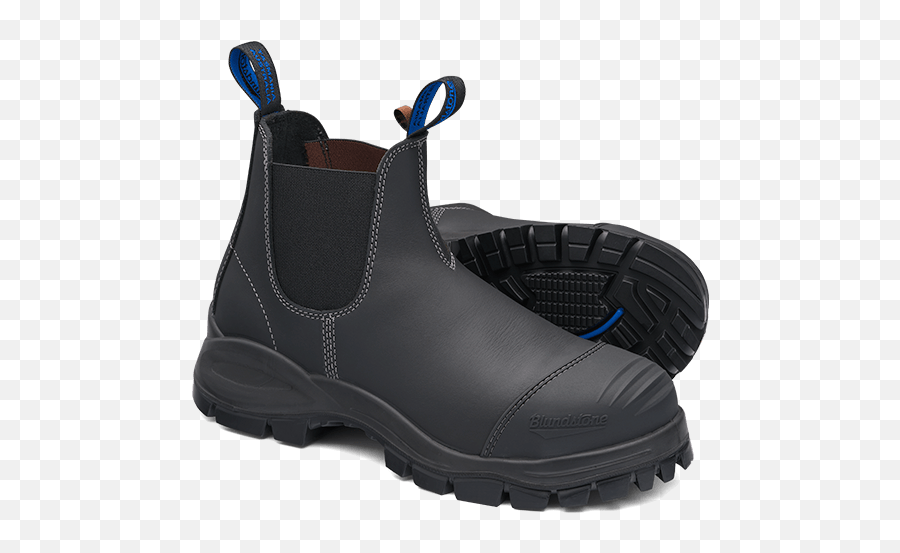 Menu0027s Or Womenu0027s Black Leather Ankle High Work And Safety - Blundstone 990 Png,Boot Png