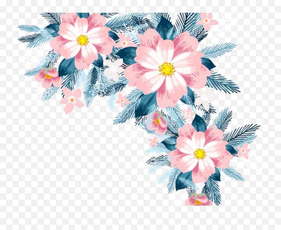 Pineapple Cake Flower Vector Flowers - Transparent Vector Flower Png,Flower Vector Png