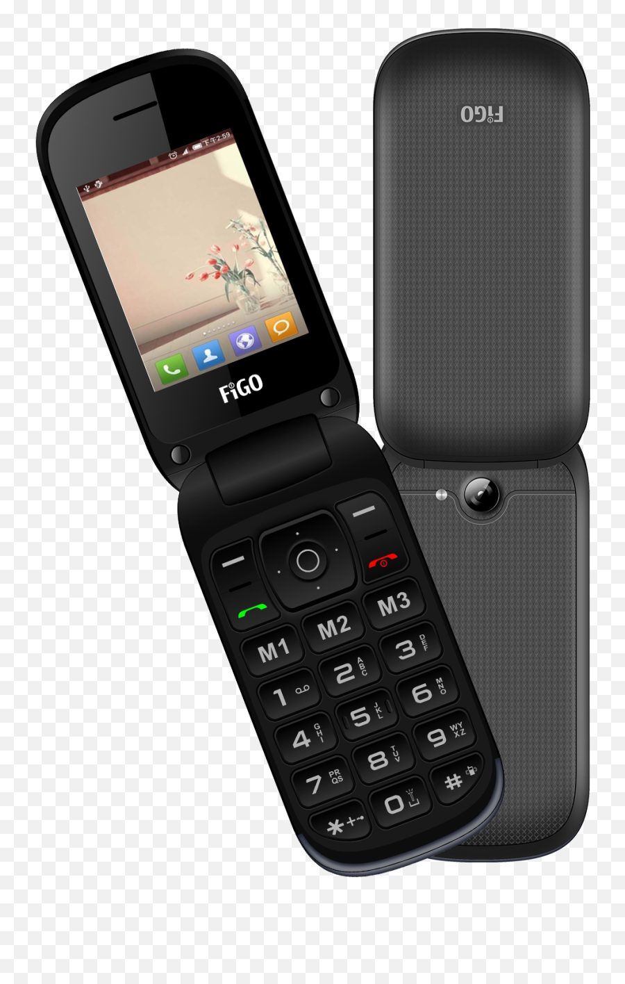 Figo Fury Flip Phone Hd Png Download - Figo Phone,Flip Phone Png