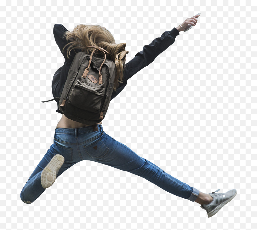 Jump Enjoy Girl - Getting A Divorce Png,Happy People Png