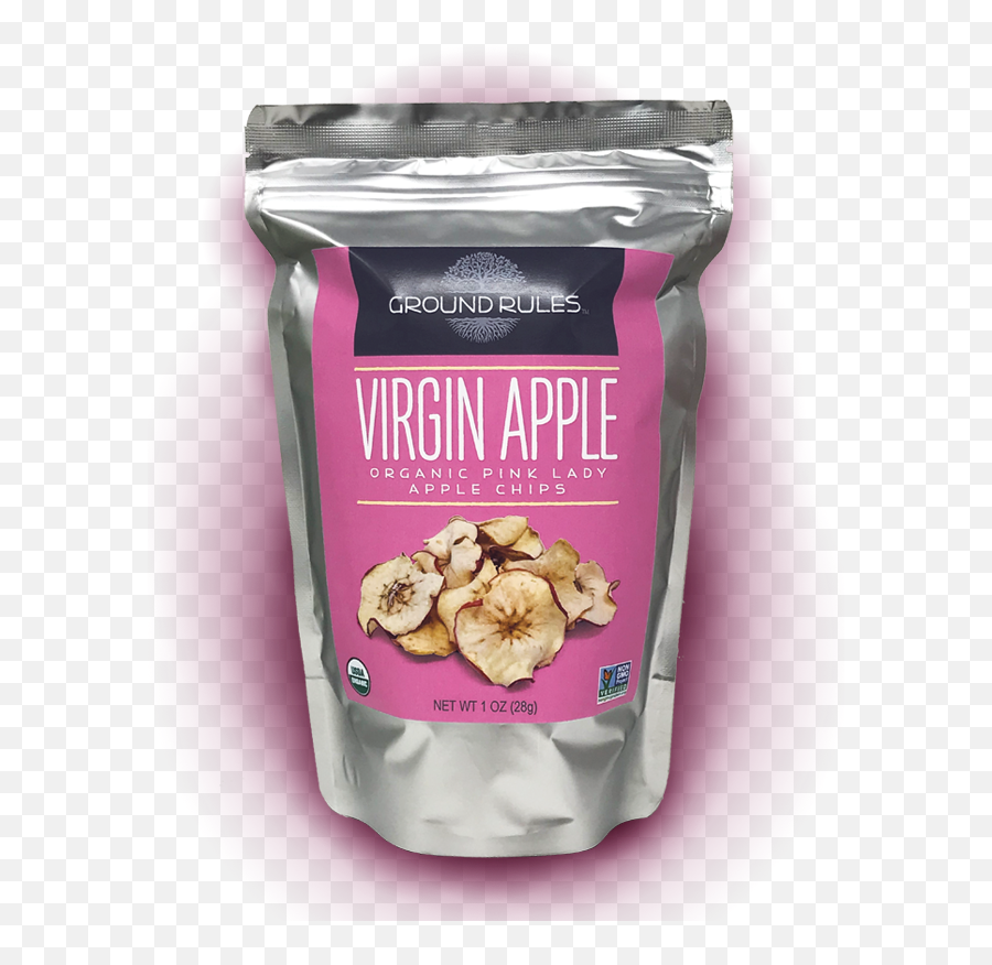 Virgin Apple Chips Pink Lady Bags - Apple Chips Bag Png,Bag Of Chips Png