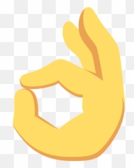 Emojione 1f44c - Ok Sign Transparent png