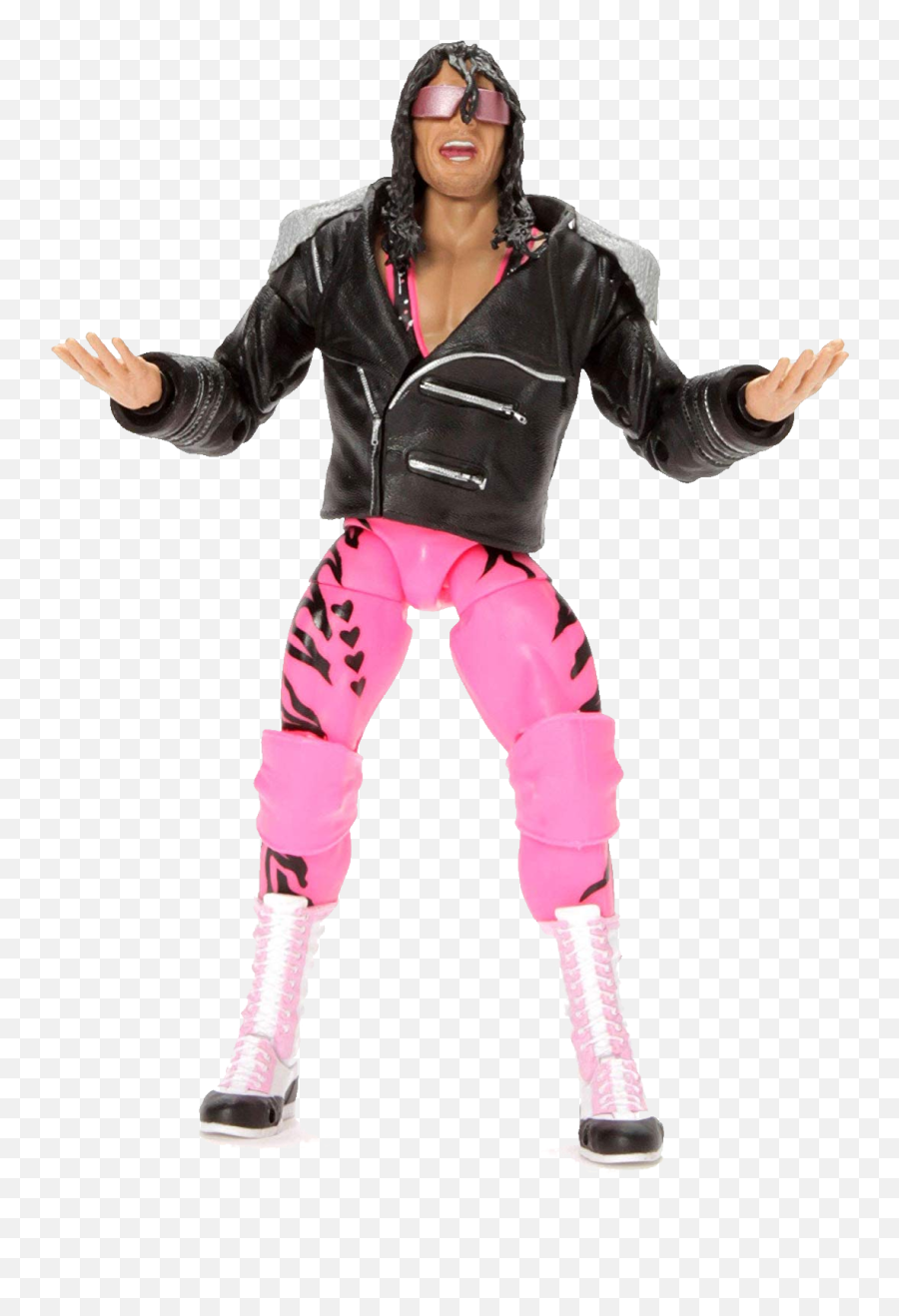 Wwe Ultimate Edition Bret Hitman Hart Bulletproof Villain - Ultimate Edition Bret Hart Png,Bret Hart Png